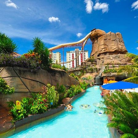 Villas Diroma Com Um Dia No Acqua Park, Splash E Slide Caldas Novas Kültér fotó