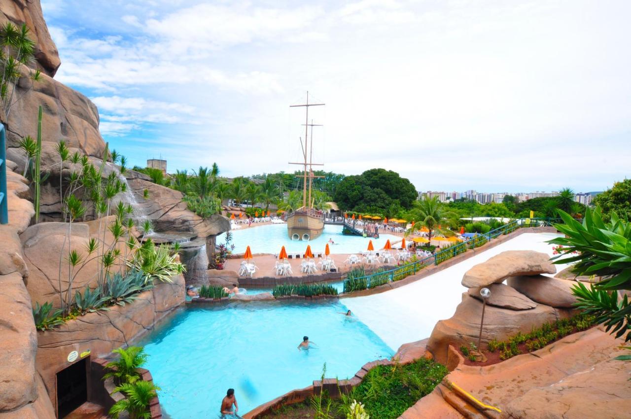 Villas Diroma Com Um Dia No Acqua Park, Splash E Slide Caldas Novas Kültér fotó